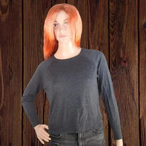 Zara Grey Knit Sweater S